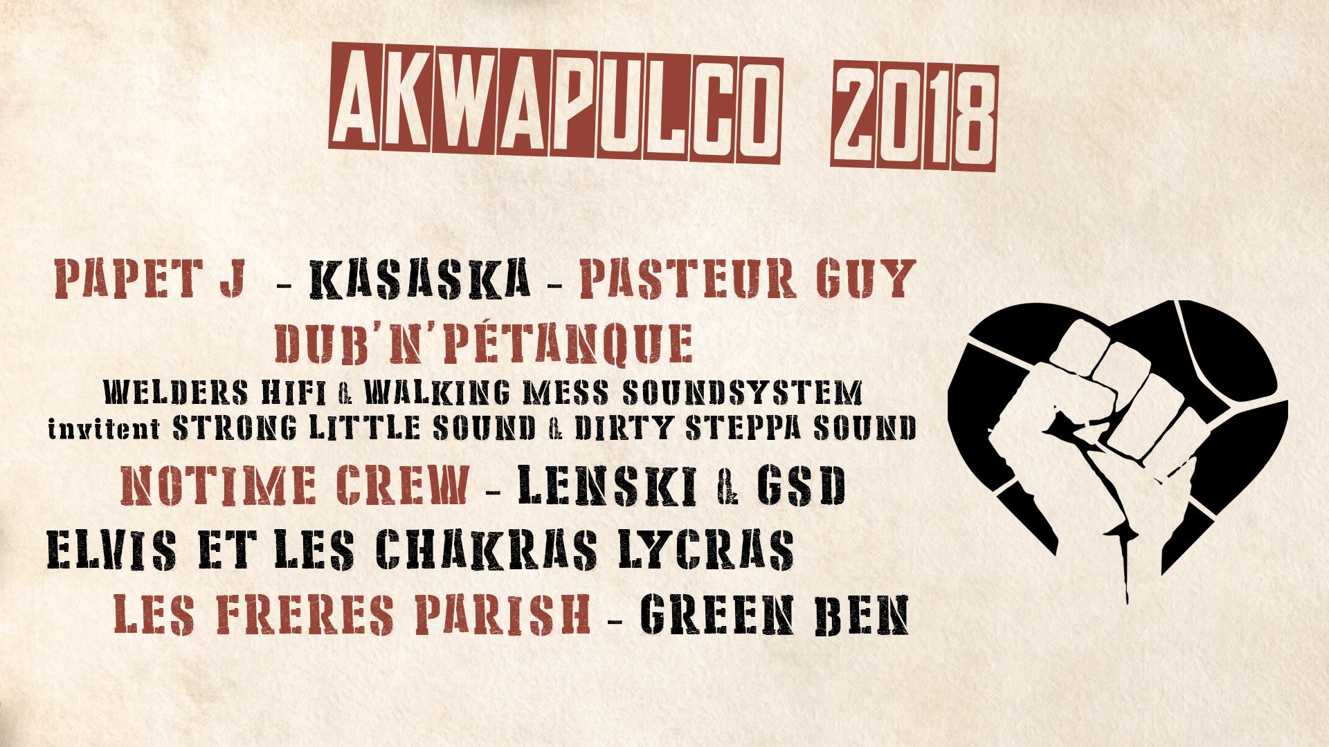 Festival Akwapulco 2018
