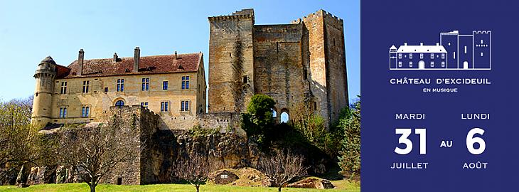 Château d'Excideuil en Musique