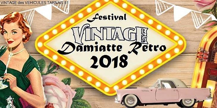 festival damiatte retro vintage