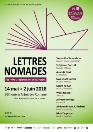 Festival littéraire Lettres Nomades 