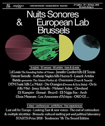 Nuits Sonores & European Lab Bruxelles