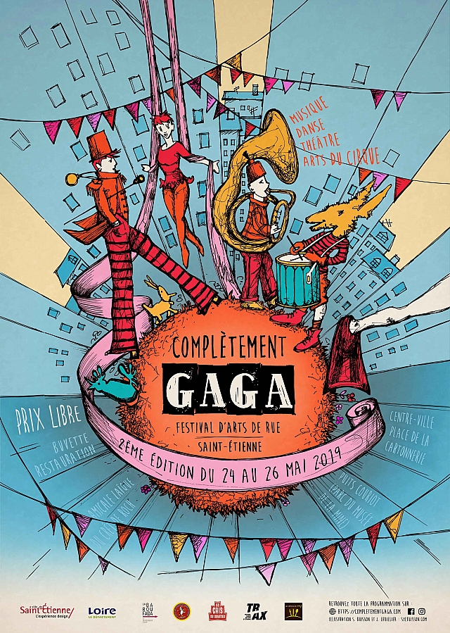 Complètement Gaga, Festival d'arts de rue